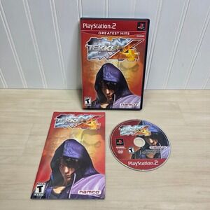 Tekken 4 Sony PlayStation 2 PS2 Greatest Hits Namco Fighting Game CIB Manual